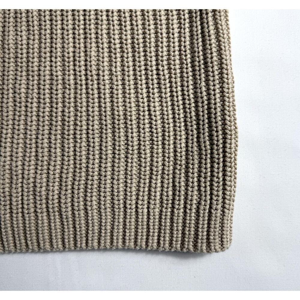 Lillusory women Tan Knit 100% cotton Sleeveless Sweater Size Medium - Picture 5 of 6